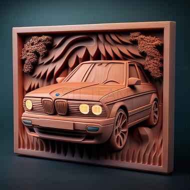 3D модель BMW E38 (STL)